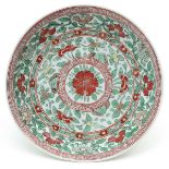 A Polychrome Decor Plate