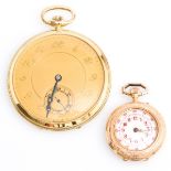 Two Gold Pocket Watches