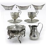 A Collection of Silver Serving Pieces