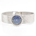 A Ladies 18KWG Diamond Zodiac Watch