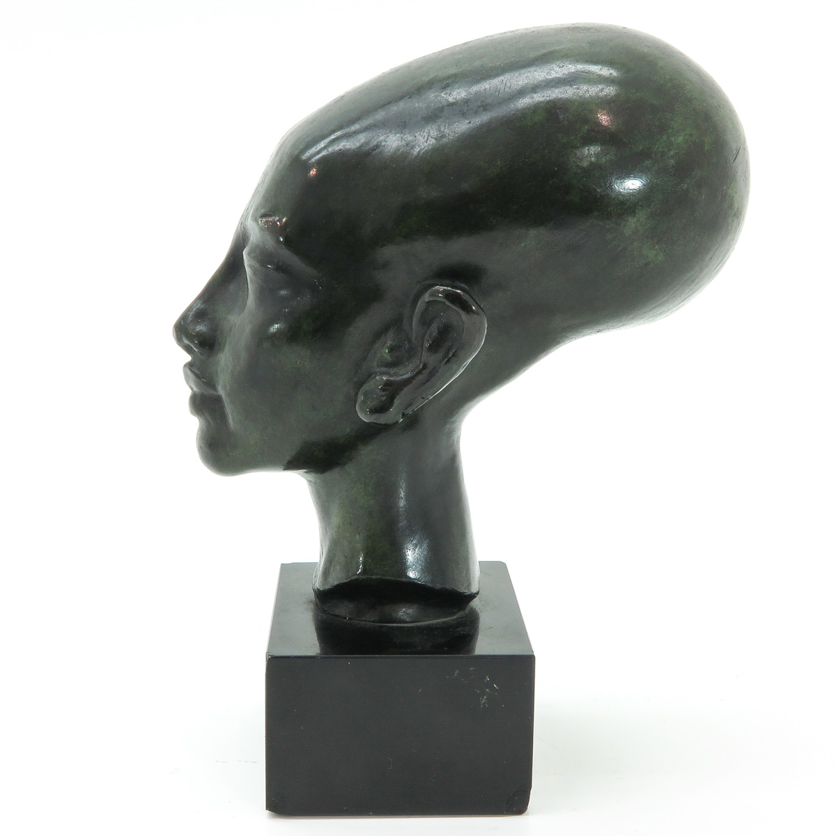 A Bronze Egyptian Princess Sculpture - Image 2 of 5