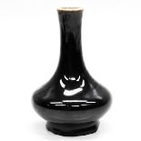 A Monochrome Dark Brown Vase