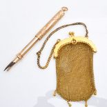 A 18KG Coin Purse with 14KG Pen