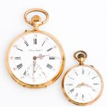 Two Gold Pocket Watches