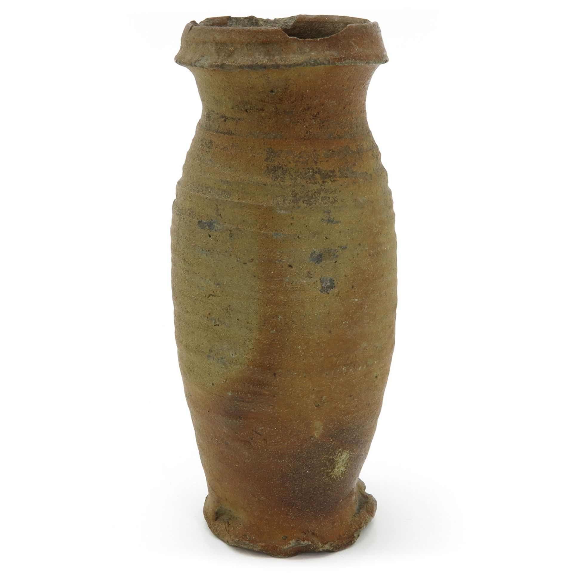 A 13th Century European Stoneware Jug - Bild 2 aus 6