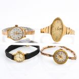 Four Ladies Vintage Watches