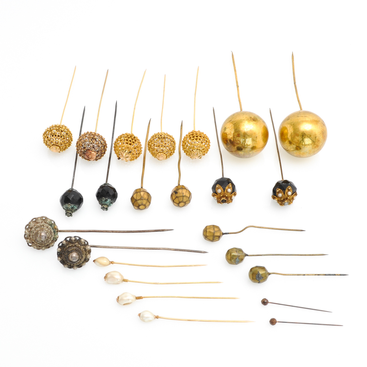 A Diverse Collection of Dutch Hat Pins