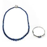 Lapis Lazuli Necklace and Bracelet