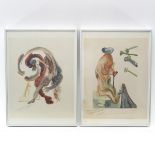 Two Signed Dali Lithographs