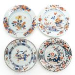 Four Imari Plates