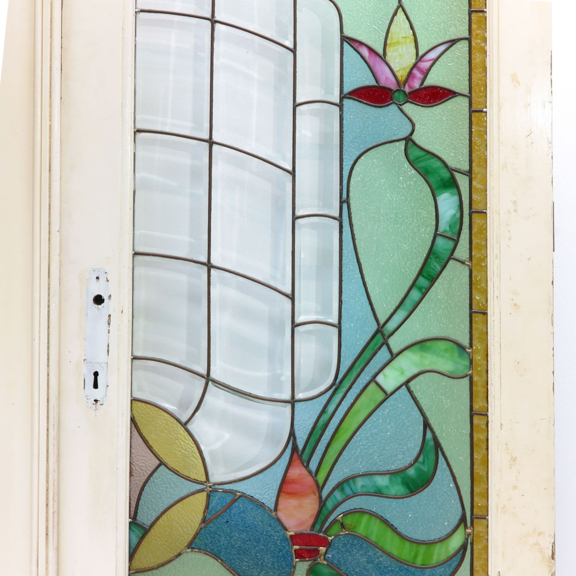 A Pair of Art Nouveau Pocket Doors - Bild 5 aus 5