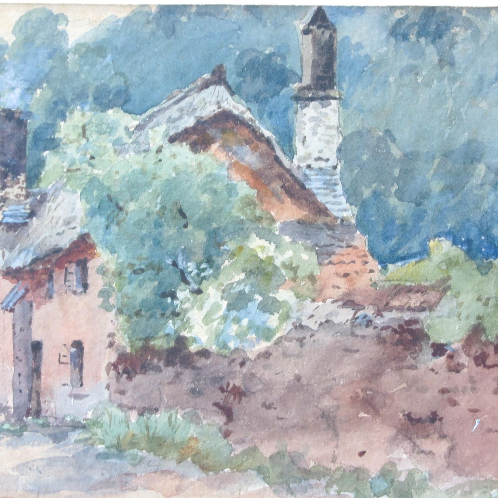 A Watercolor Signed H. Allinghan - Image 4 of 5