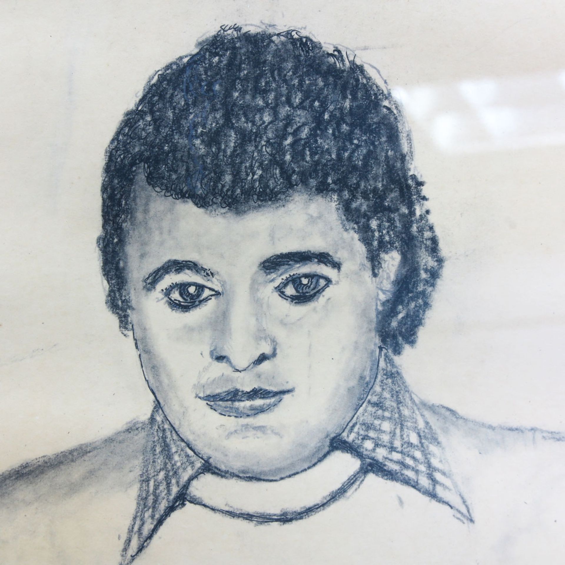 A Portrait Depicting Young Boy - Bild 3 aus 5