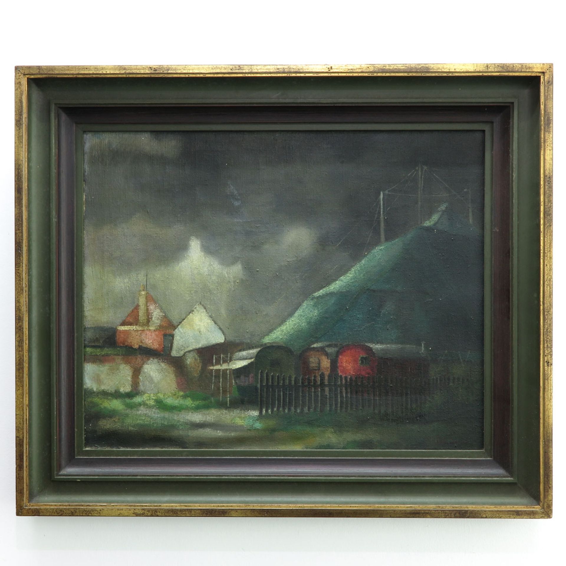 A Oil on Canvas Signed Johan van Hell