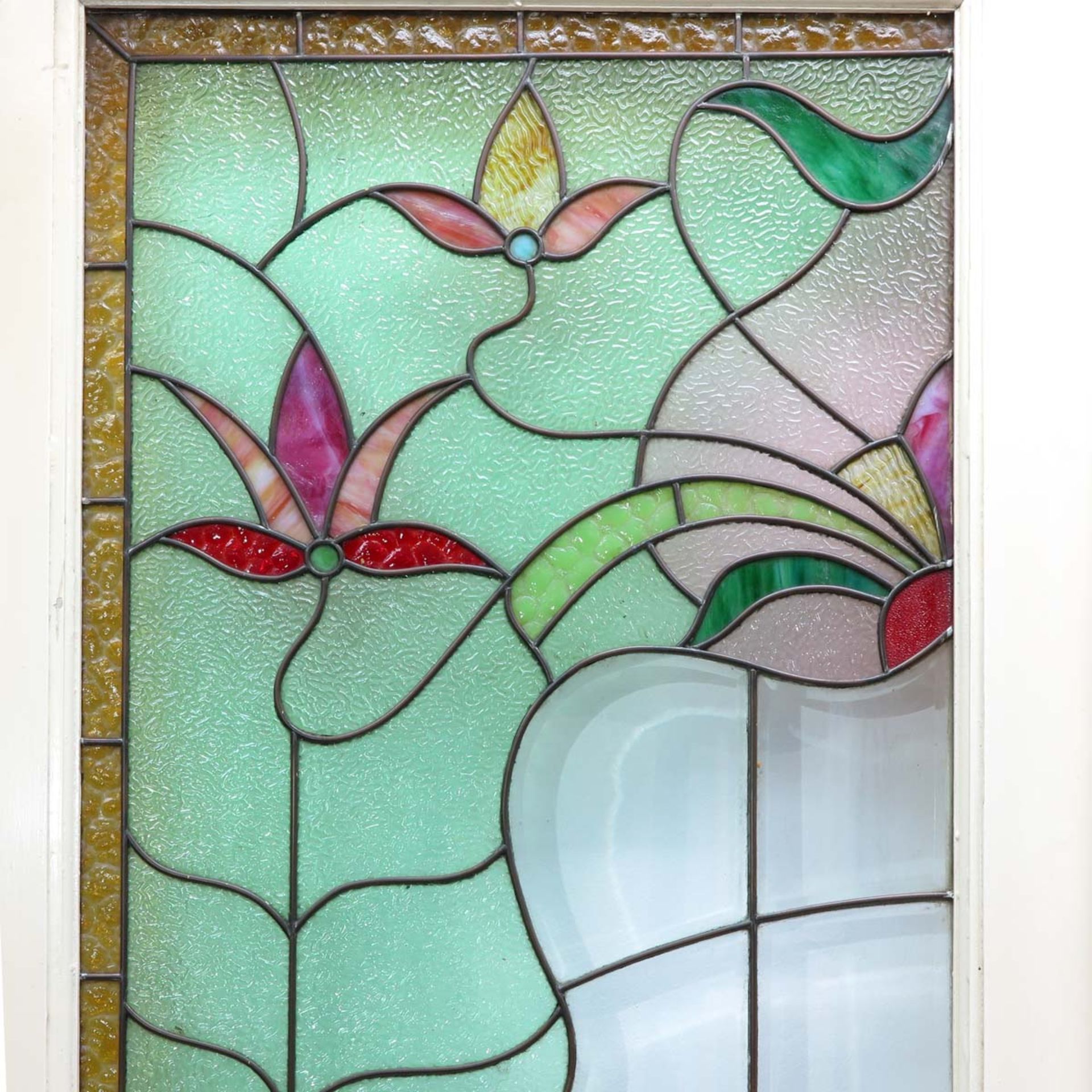 A Pair of Art Nouveau Pocket Doors - Bild 2 aus 5