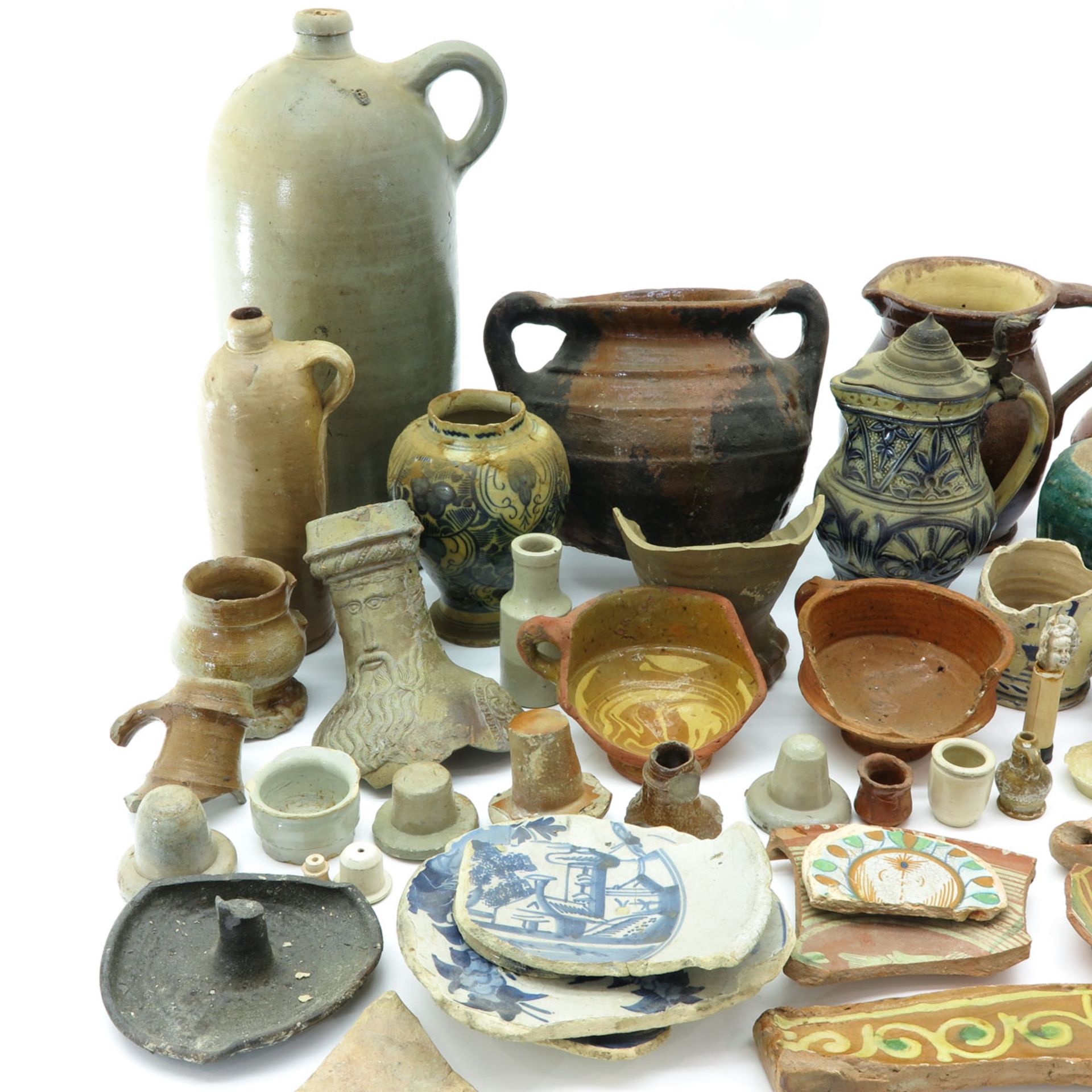 A Collection of European Pottery and Ship Wreck Finds - Image 2 of 3