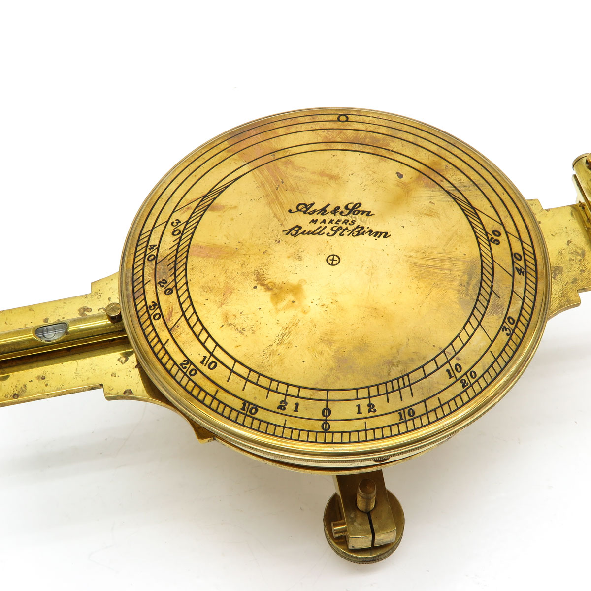 A Brass Ash and Son Sextant - Image 6 of 10