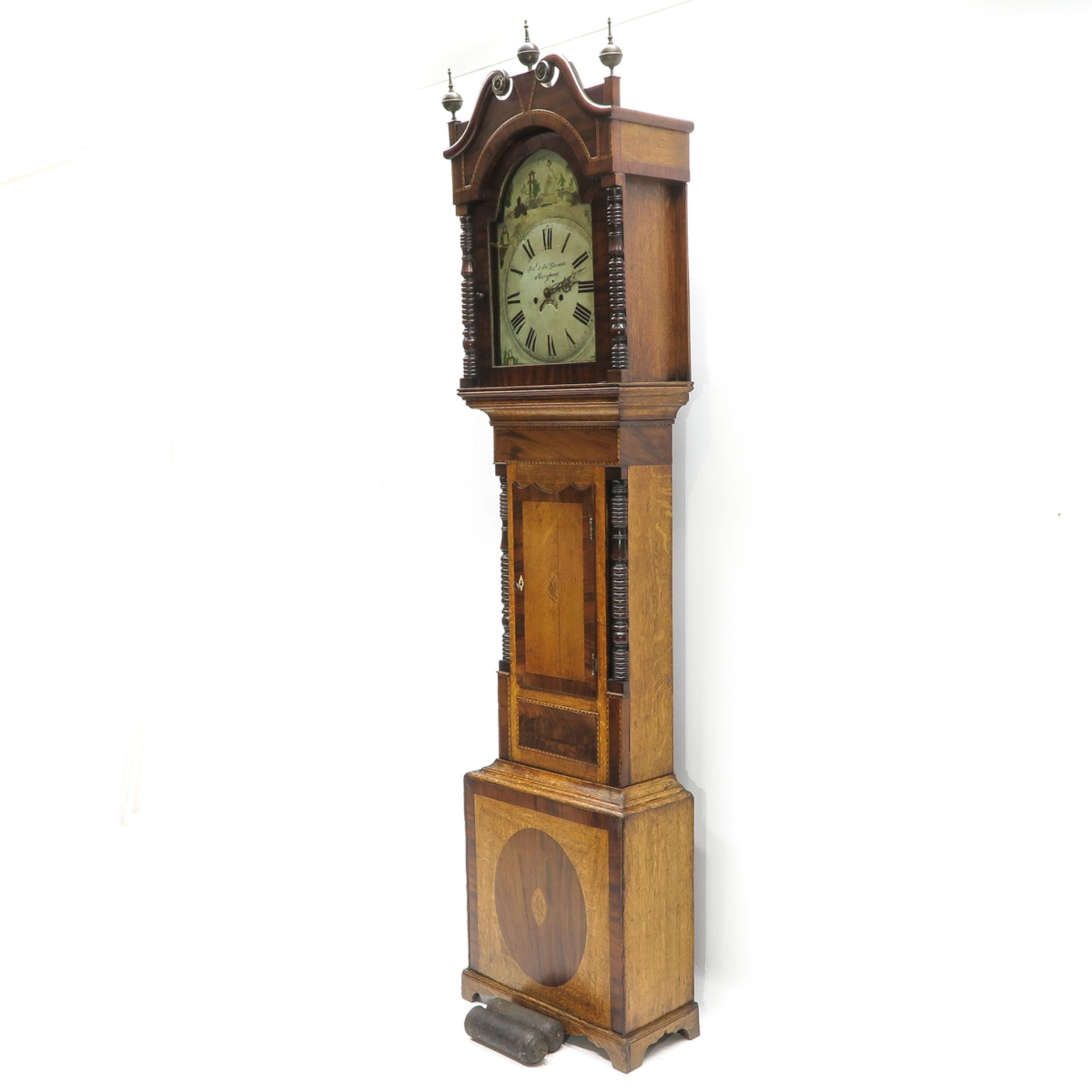 An English Standing Clock Circa 1800 - Bild 2 aus 4