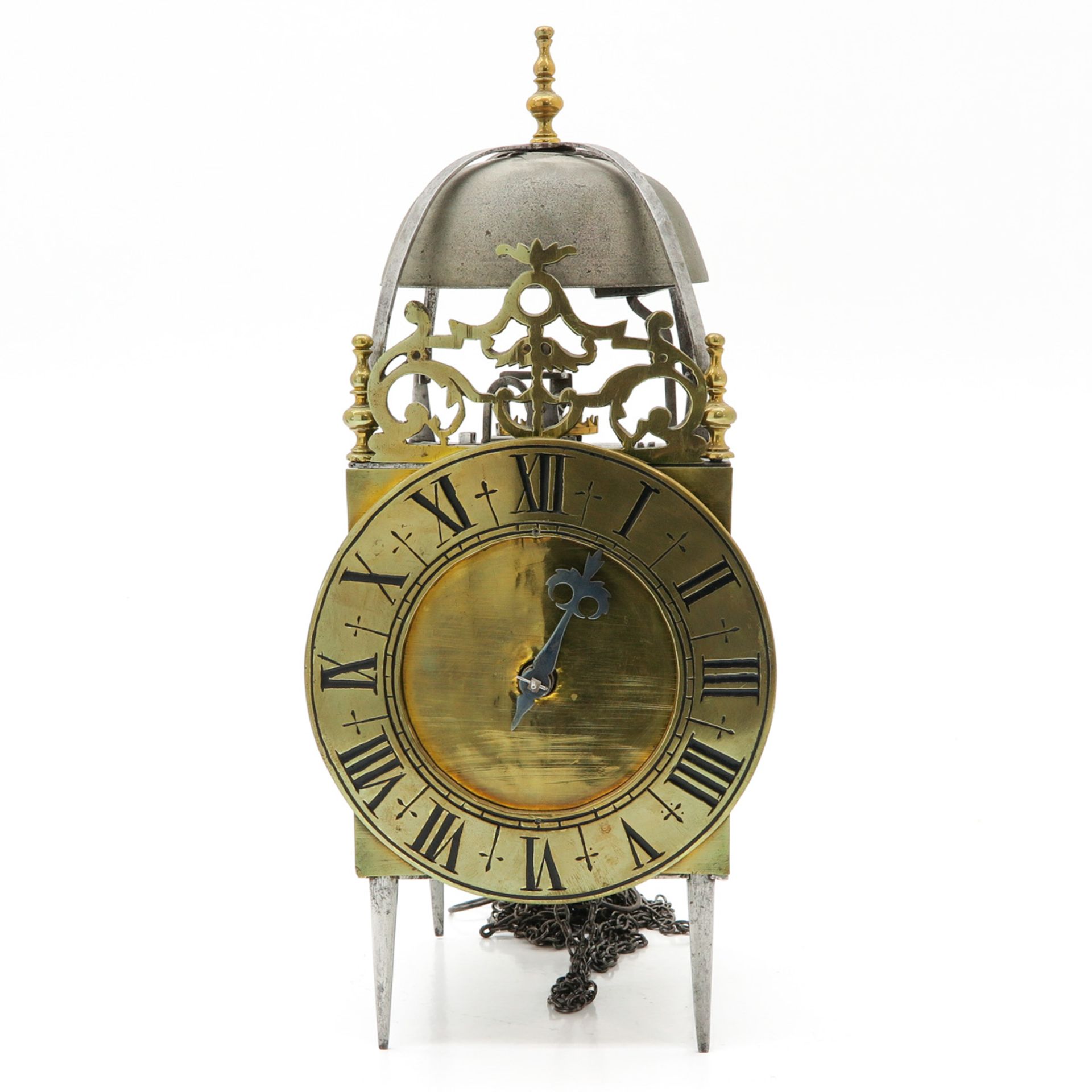 A 17th - 18th Century French Lantern Clock