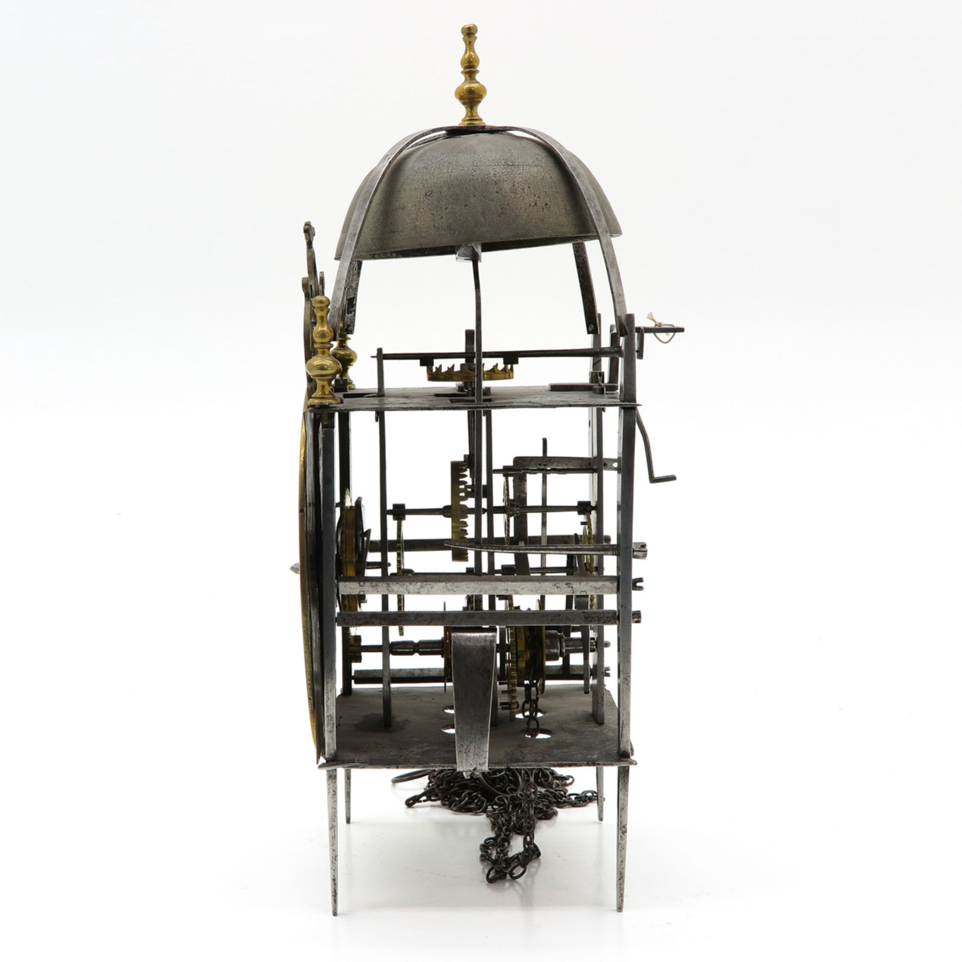 A 17th - 18th Century French Lantern Clock - Bild 2 aus 7