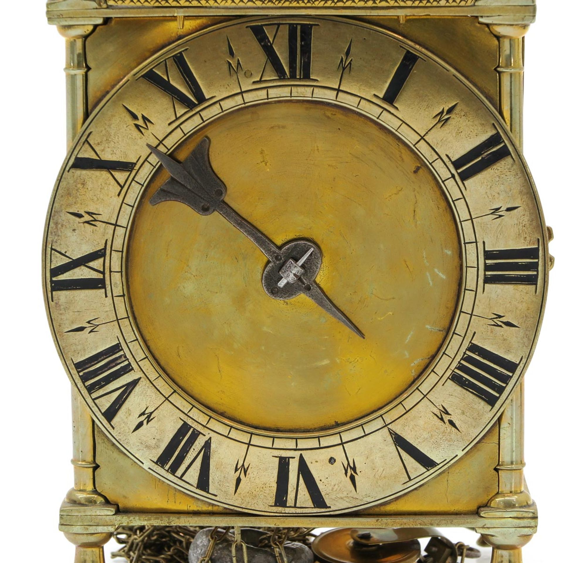 A 17th - 18th Century French Lantern Clock - Bild 5 aus 7