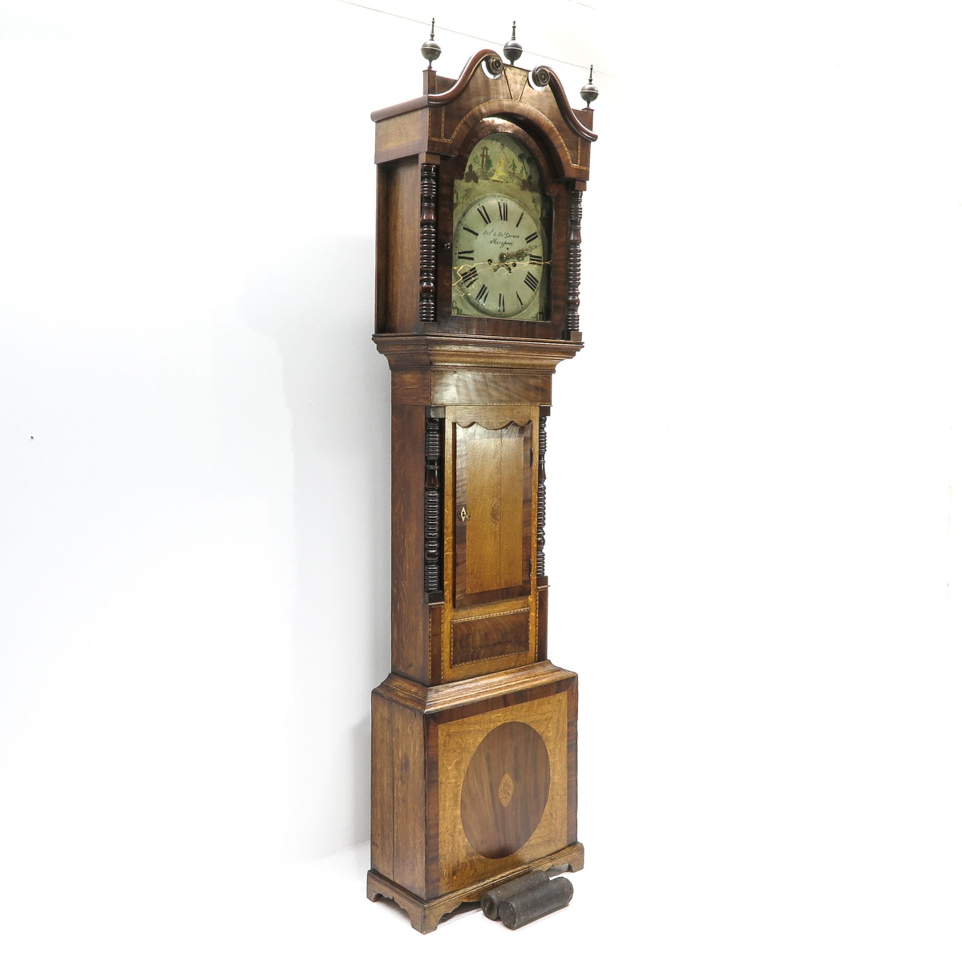 An English Standing Clock Circa 1800 - Bild 3 aus 4