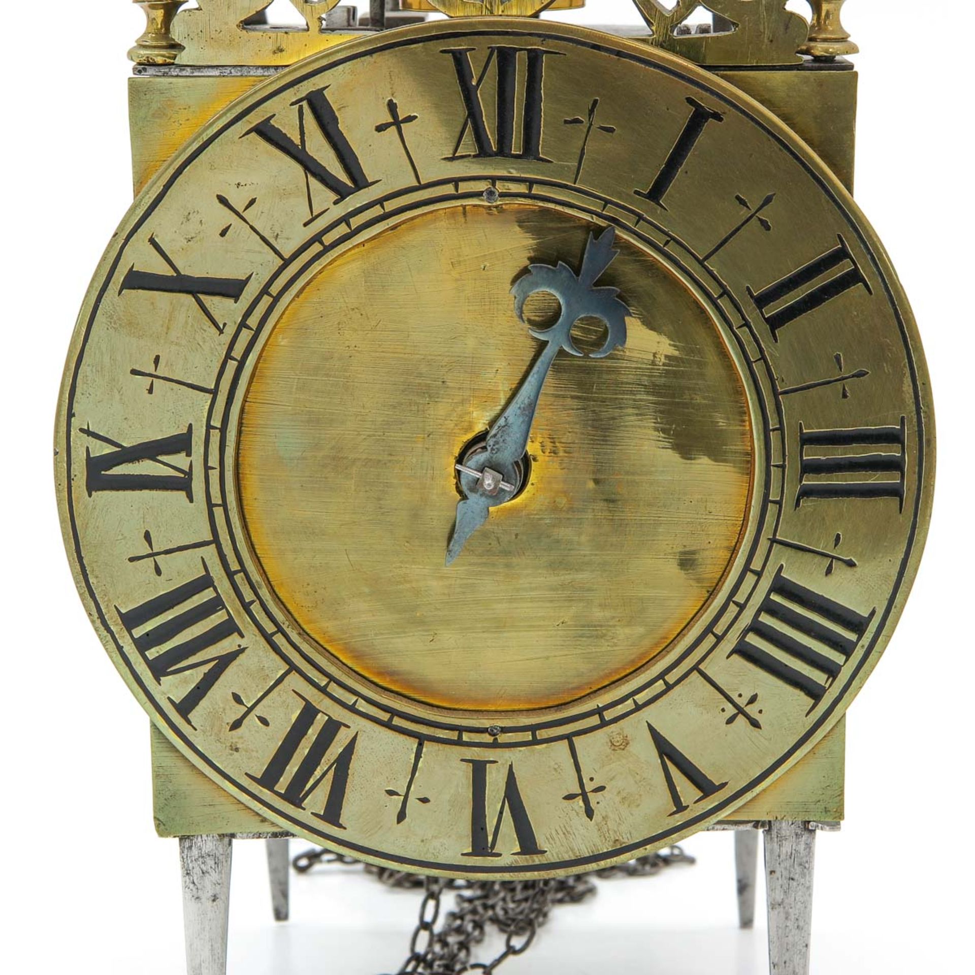 A 17th - 18th Century French Lantern Clock - Bild 5 aus 7