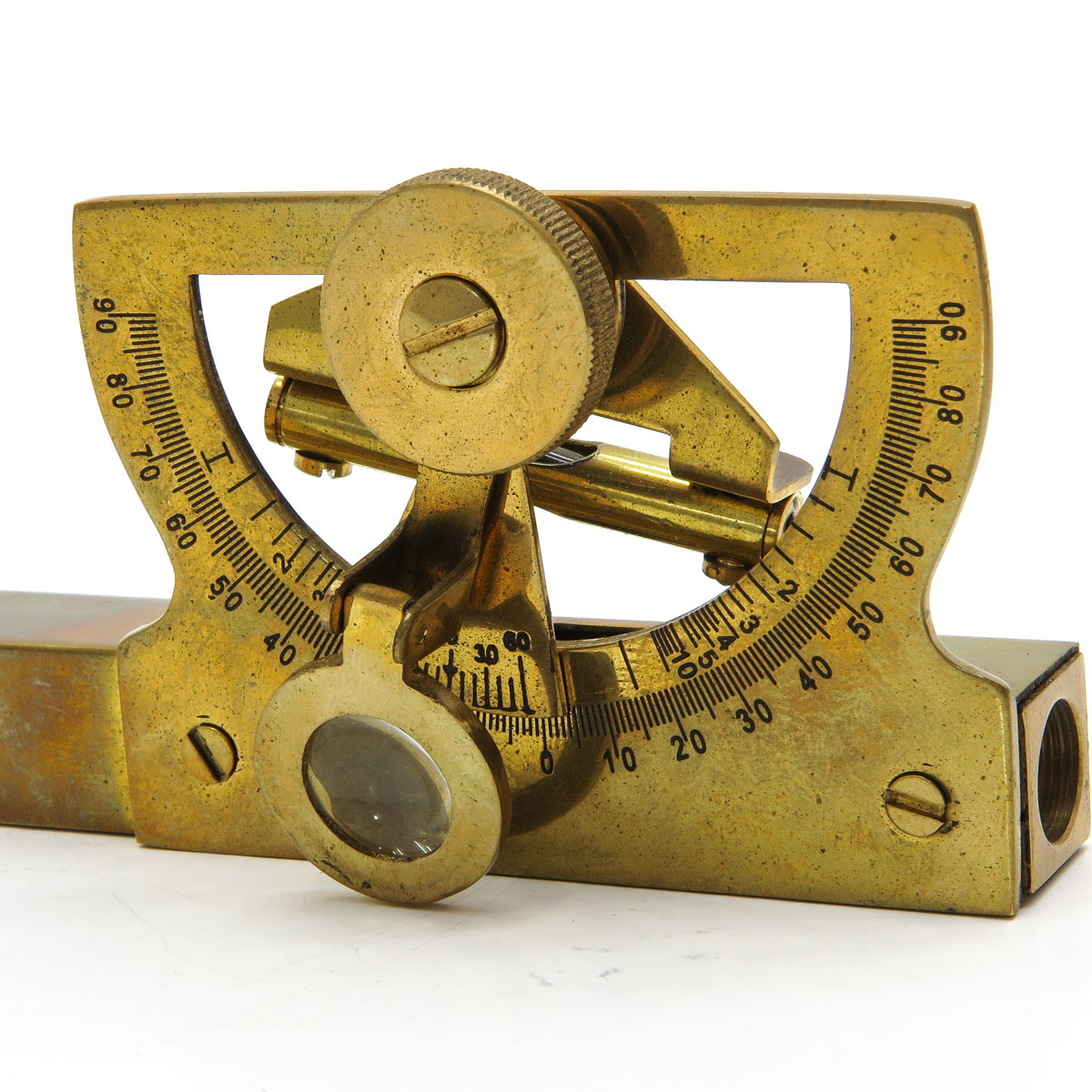 A Brass Ash and Son Sextant - Image 9 of 10