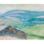 António Carneiro (1872-1930)Landscape with buildingsOil on canvasSigned37x42,5 cm