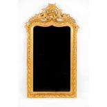 A Napoleon III mirrorGiltwoodFrance, 19th C.(losses and faults)165x95 cm