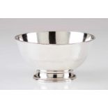 A drip bowlPortuguese silver. Plain body with beaded lipLisbon assay mark and maker AFC (L-86)