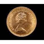 Gold sovereignElizabeth II, Queen of the United KingdomGold19748 g