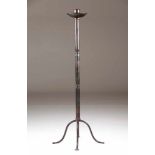 A torch holderCast ironPortugal, 19th C.(minor faults)Hight.: 130 cm