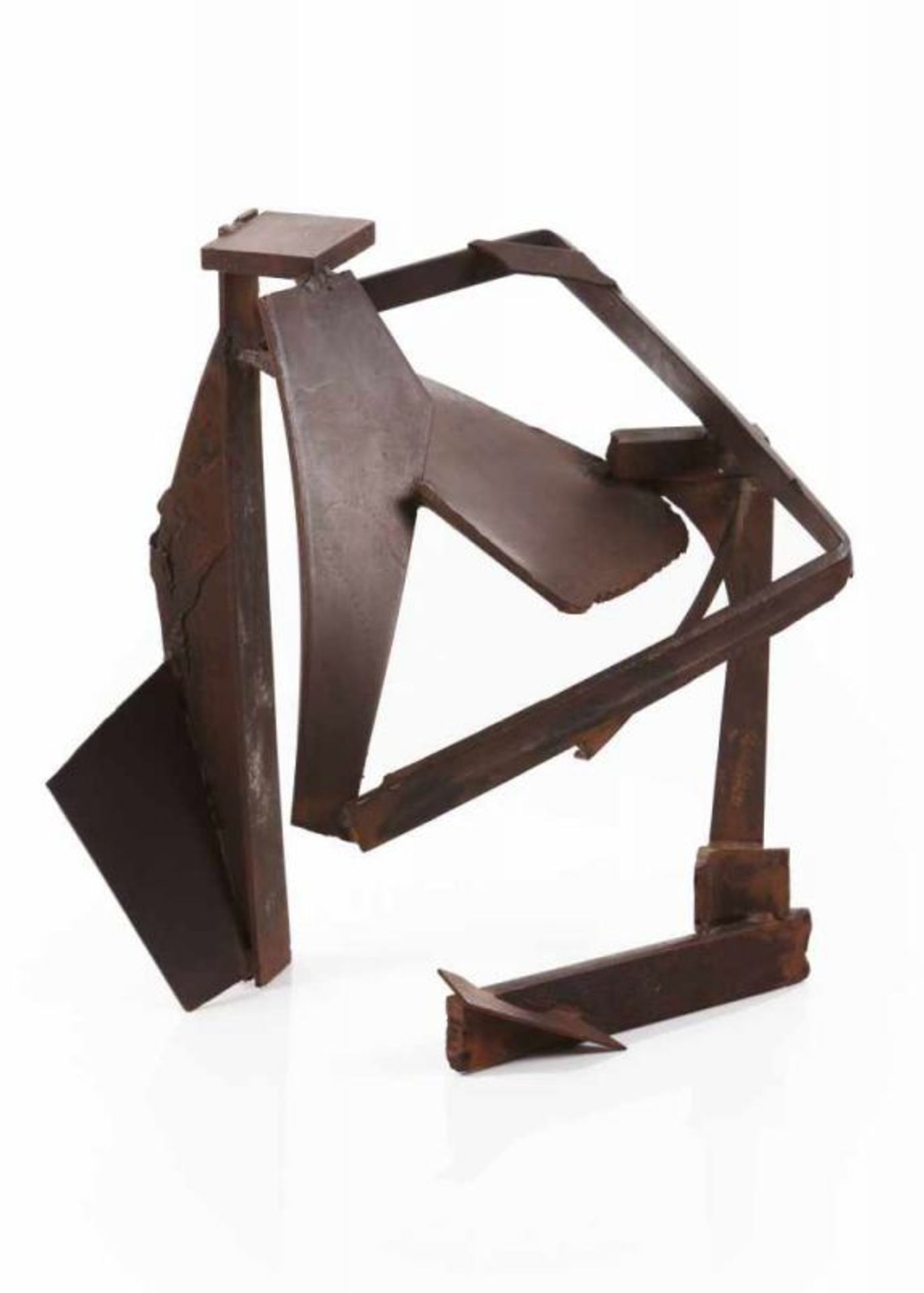 Anthony Caro (1924-2013)"Table Piece Z - 35", 1980/81Rusty and varnished steelLiterature:Dieter
