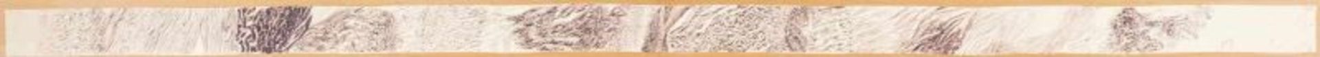 Nikias Skapinakis (n. 1931)"Mapa Mundo IV"Felt pen on toilet paperSigned and dated 88Note: Two