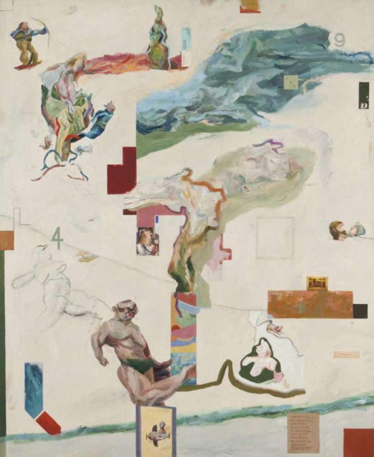 Miguel Palma (n. 1964)"Sr. Fernando Ferreira", 2005Mixed media on canvas200x150 cm