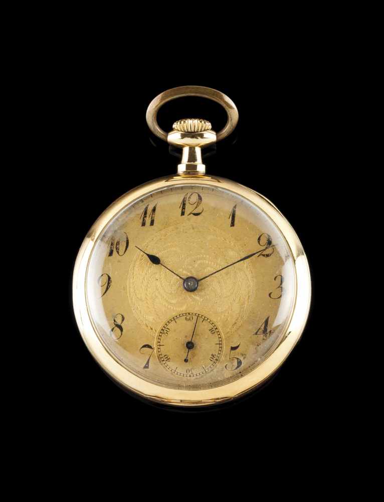 Relógio de bolso AncreAncre pocket watch. Winding movement. Gold (750/000) case. In good condition