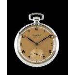 Relógio de BolsoCortébert pocket watch, speciale model, from 30's/40's. Winding mechanical movement.