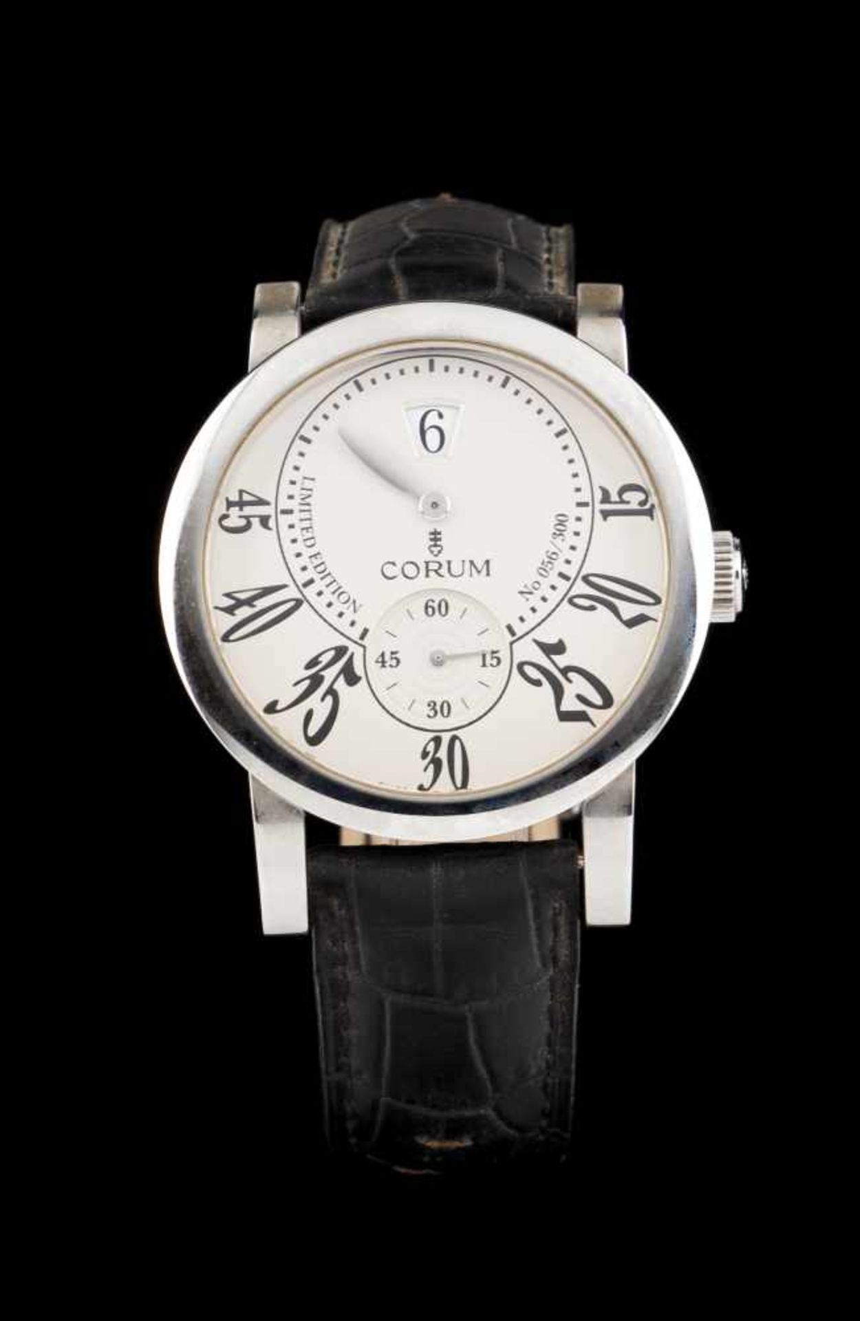 CorumCorum watch, jumping hours model. Nº56 of 300 timepieces from a limited edition. Automatic