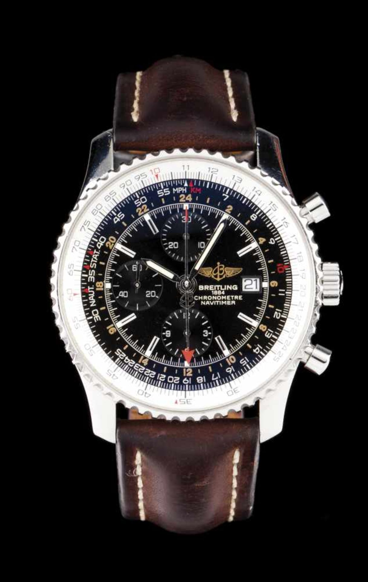 BreitlingBreitling watch, Navitimer World model. Ref. A24322, automatic mechanic movement,