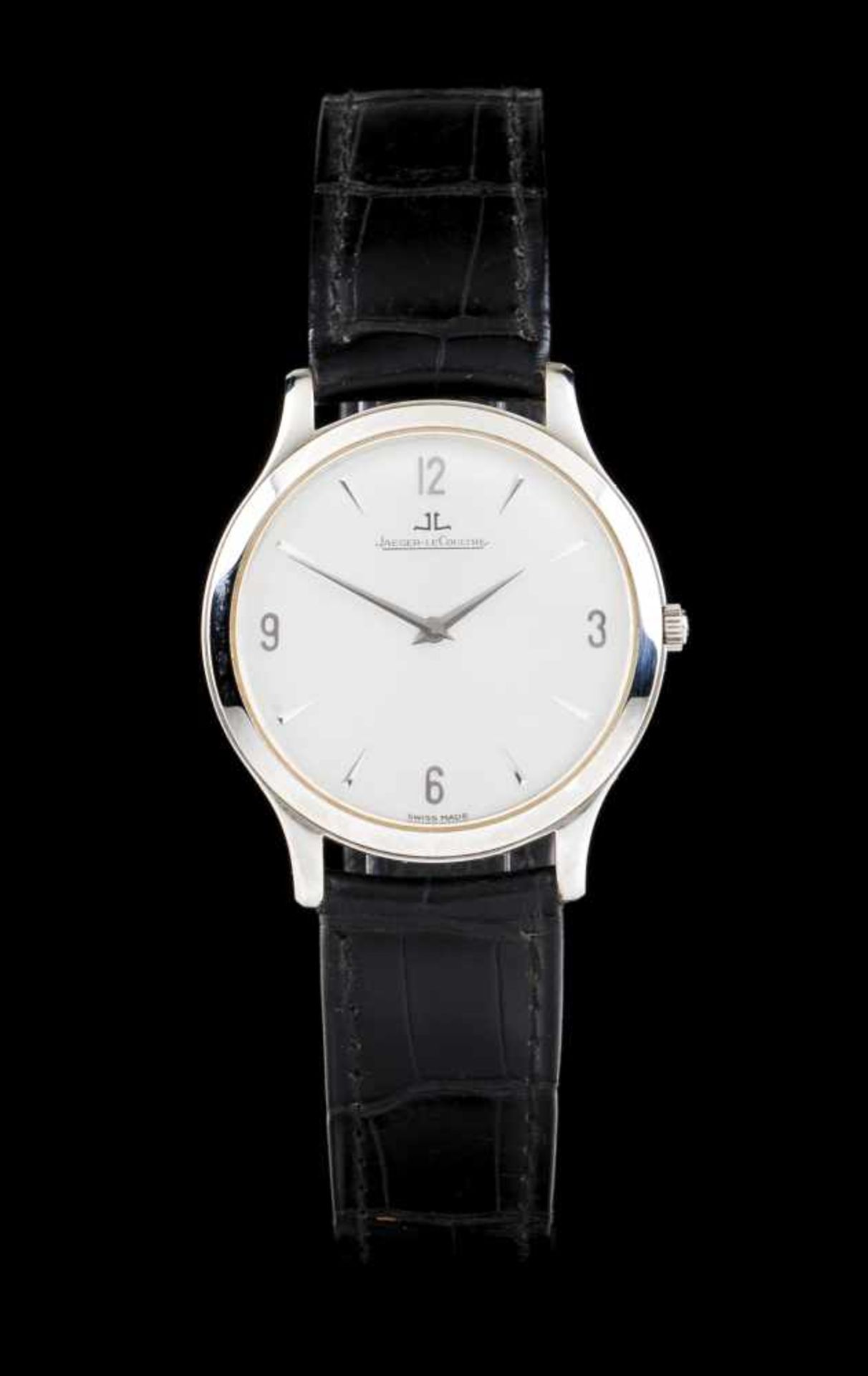 Jaeger LeCoultreJaeger LeCoultre watch, Master Control model. Winding mechanical movement. Ultra-