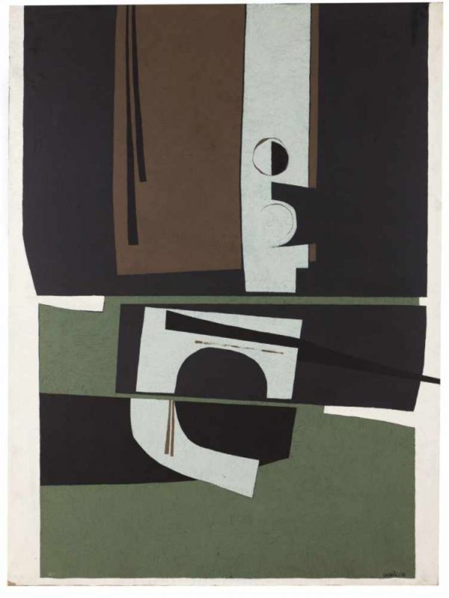 Pedro Chorão (n. 1945)UntitledAcrylic on canvasSigned and dated 74 front and back130x97 cm
