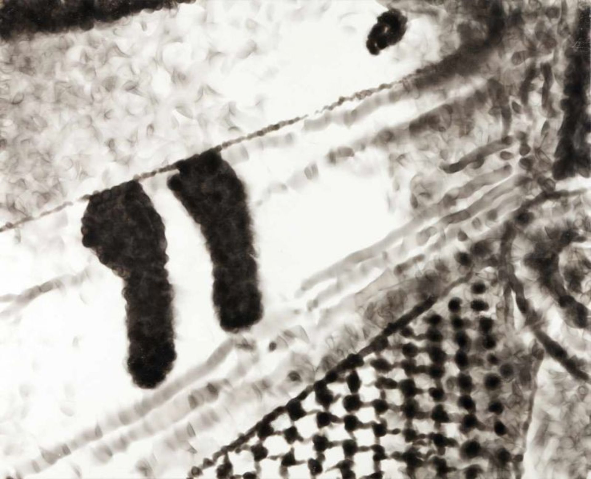 Ji?í Georg Dokoupil (n. 1954)"Calcetines"Acrylic on canvas81x100 cm