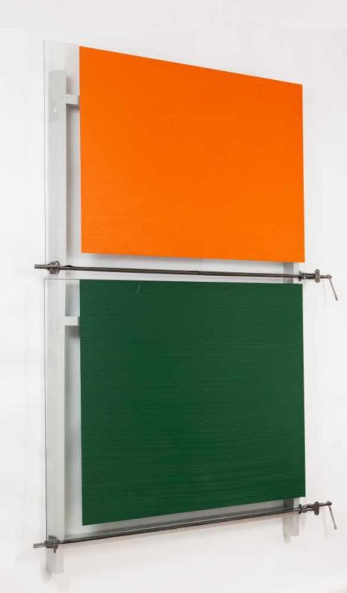 Pedro Cabrita Reis (n. 1956)"One and another color #3", 2000Aluminium, acrylic on laminated