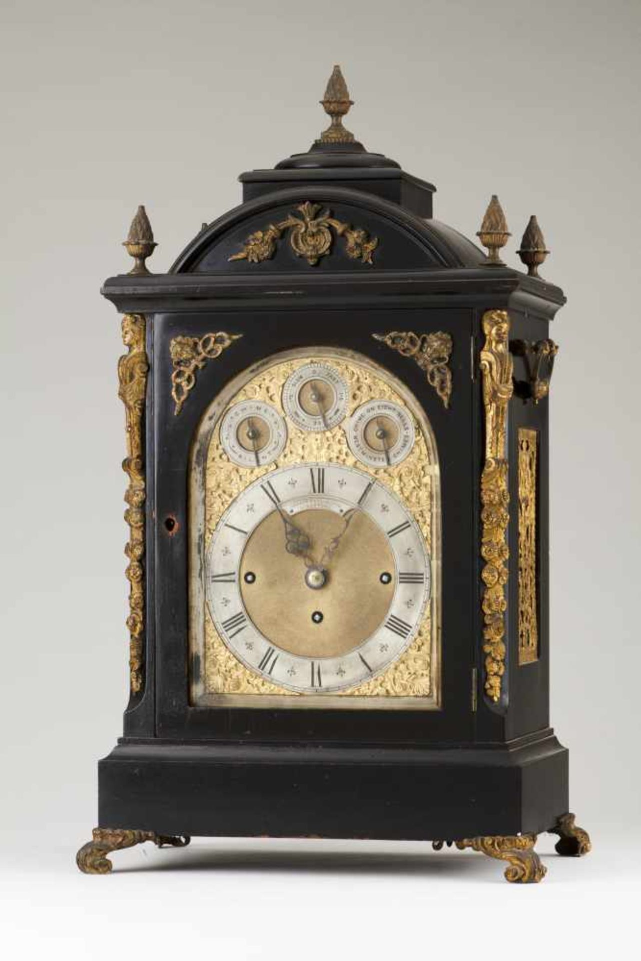 A George III table clock