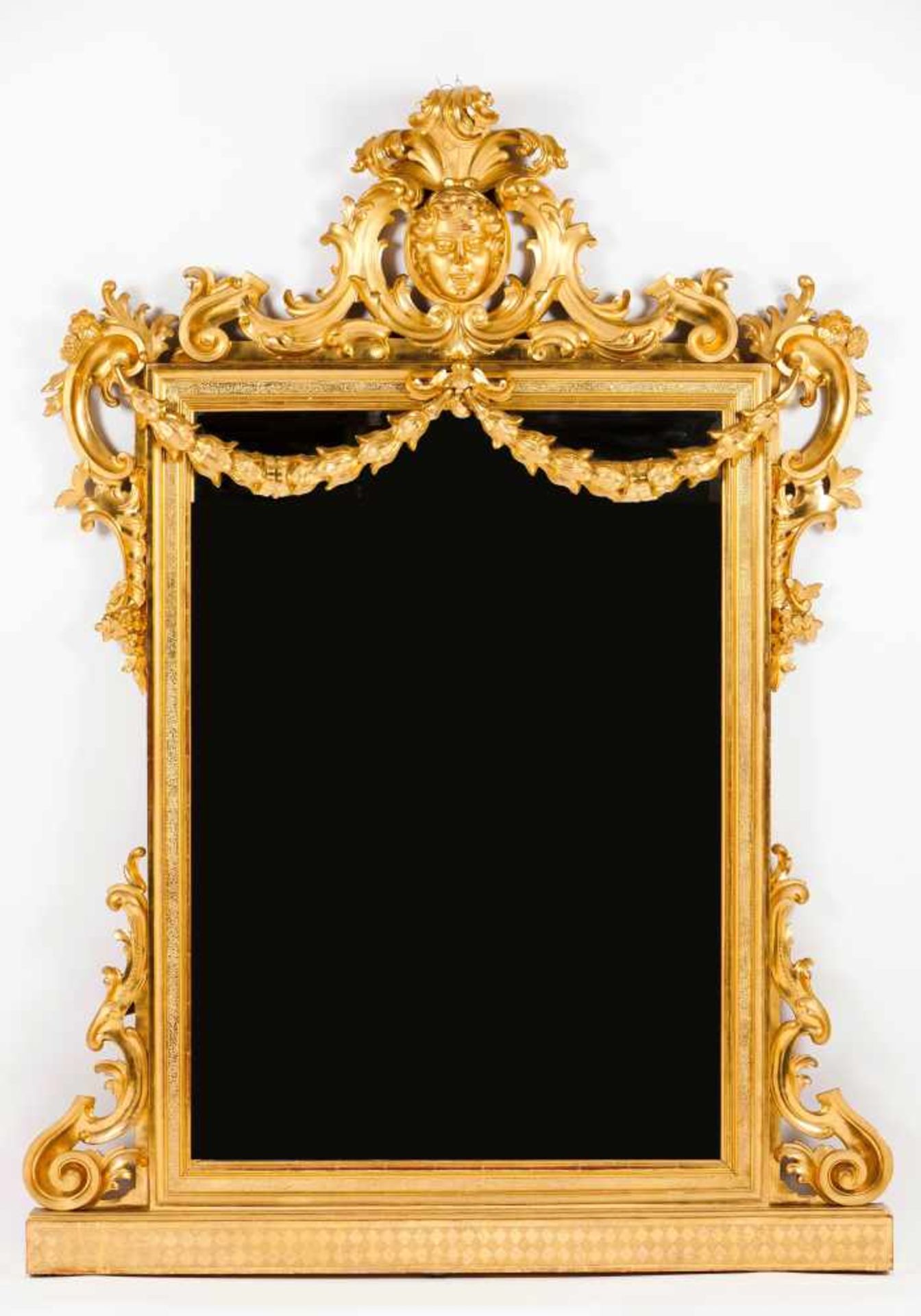 A Napoleon III mirror