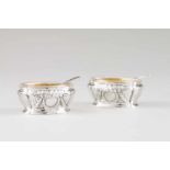 A two salt cellars set