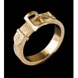 A Victorian reliquary ring