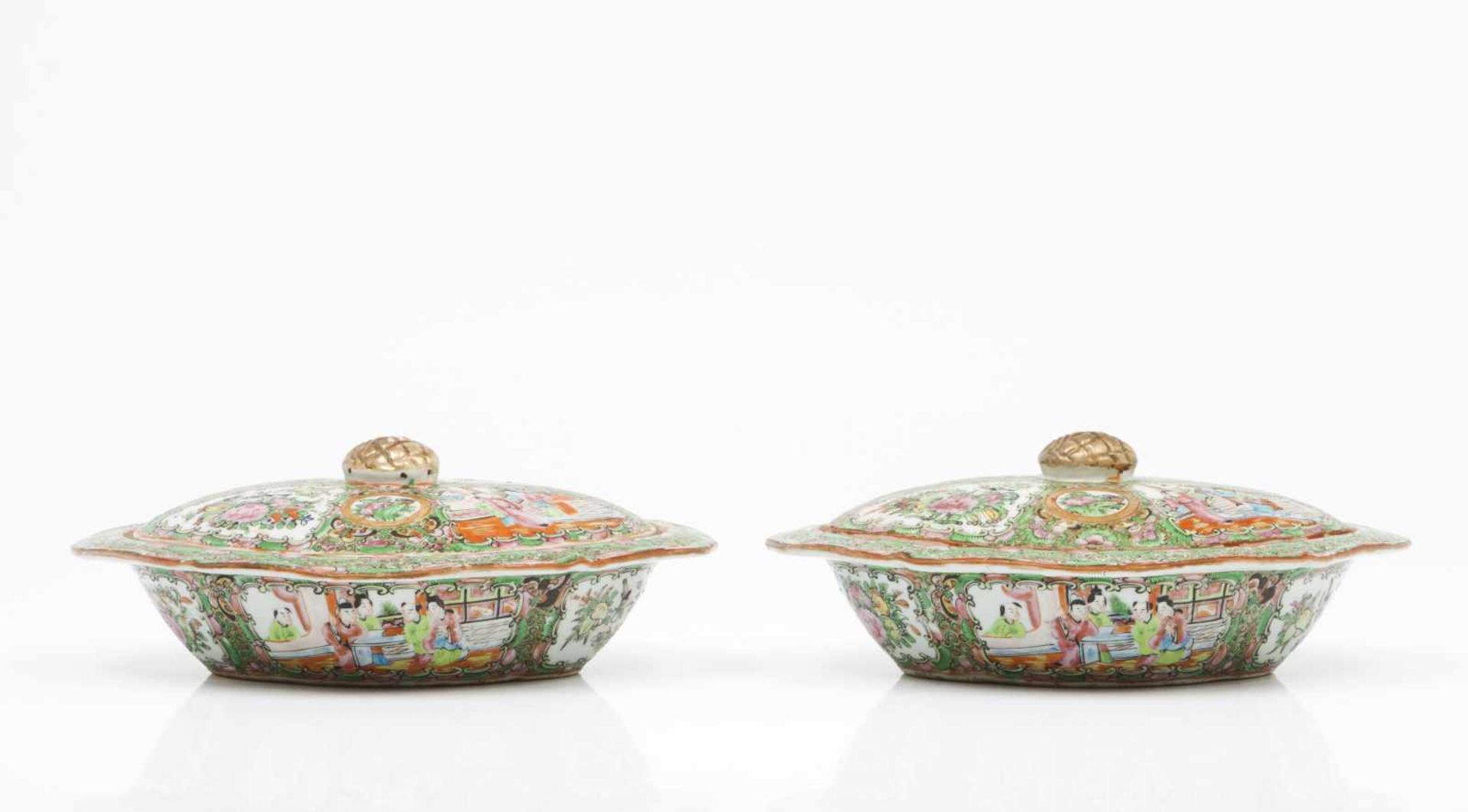 A Pair of Covered Dishes