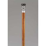 An Art Nouveau walking stick